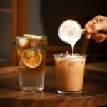 Tall clear drinking glass 330ml - Image 3