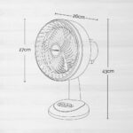 Centon Typhoon compact table fan - Image 3