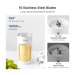 Simplus portable 400ml juice blender - Image 2