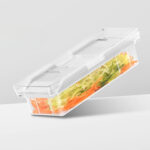 Simplus multifunction vegetable slicer container