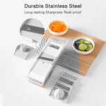 Simplus multifunction vegetable slicer container - Image 3