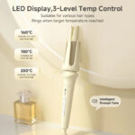 Simplus automatic hair curler wand