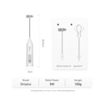 Simplus 3-speed electric milk frother - Image 3